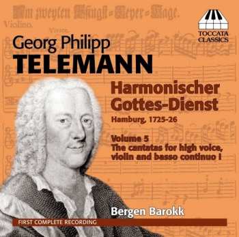 Album Georg Philipp Telemann: Harmonischer Gottesdienst Vol.5