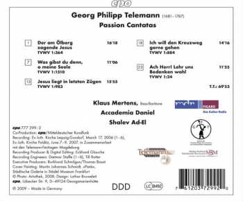 CD Georg Philipp Telemann: Ich Will Den Kreuzweg Gerne Gehen (Passion Cantatas) 115624