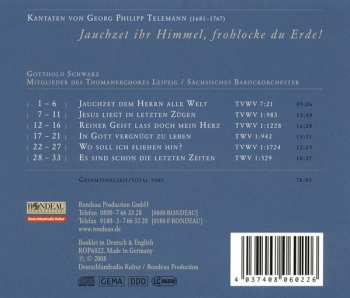 CD Georg Philipp Telemann: Jauchzet Ihr Himmel, Frohlocke Du Erde! 192254
