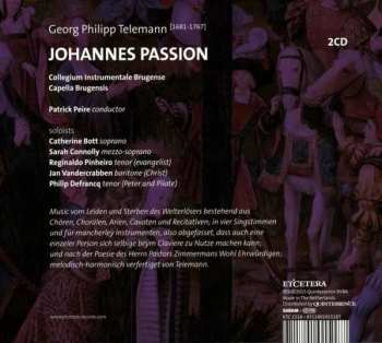 2CD Georg Philipp Telemann: Johannes Passion 189230