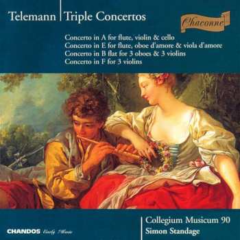 Album Georg Philipp Telemann: Konzert Für 3 Violinen In F