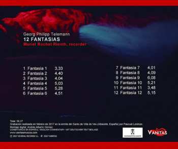 CD Georg Philipp Telemann: 12 Fantasias 519235