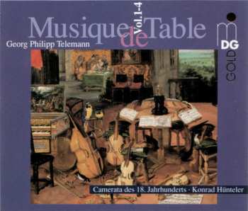 Album Georg Philipp Telemann: Musique De Table Vol. 1-4