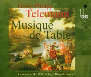 4CD Georg Philipp Telemann: Musique De Table Vol. 1-4 458749