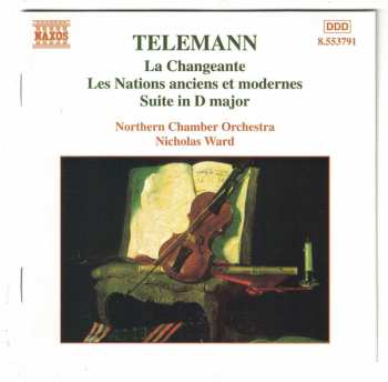 Album Georg Philipp Telemann: La Changeante, Les Nations anciens et modernes, Suite in D major