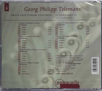 CD Georg Philipp Telemann: Oboe And Oboe D'Amore Concertos 250211