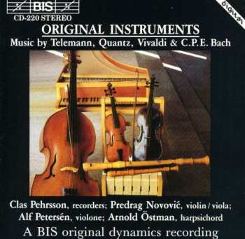 Album Georg Philipp Telemann: Original Instruments