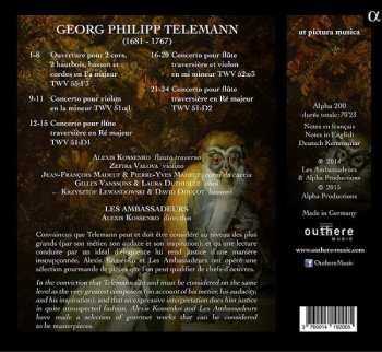 CD Georg Philipp Telemann: Ouverture & Concerti Pour Darmstadt 148056
