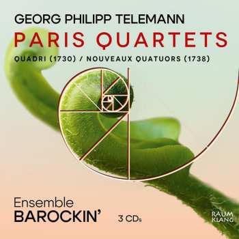 CD Georg Philipp Telemann: Pariser Quartette (quadri 1730 / Nouveaux Quatuors 1738)
