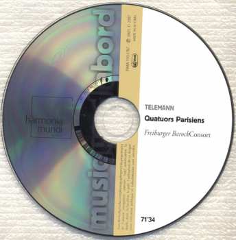 CD Georg Philipp Telemann: Quatuors Parisiens 305989