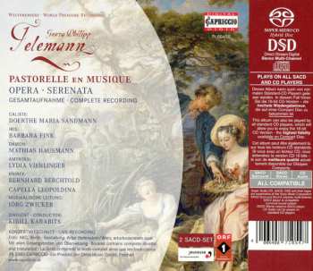 2SACD Georg Philipp Telemann: Pastorelle En Musique Opera / Serenata 151348