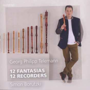 CD Georg Philipp Telemann: 12 Fantasias 12 Recorders 388443