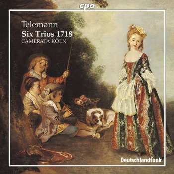 Album Georg Philipp Telemann: Six Trios 1718