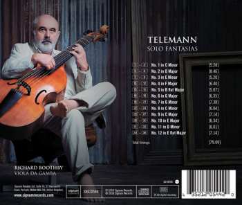 CD Georg Philipp Telemann: Solo Fantasias 346873
