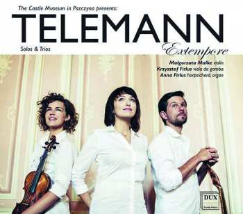 Album Georg Philipp Telemann: Solos & Trios Für Violine,viola Da Gamba,cembalo,orgel