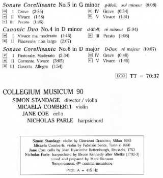 CD Georg Philipp Telemann: Sonates Corellisantes / Canonic Duos 352225