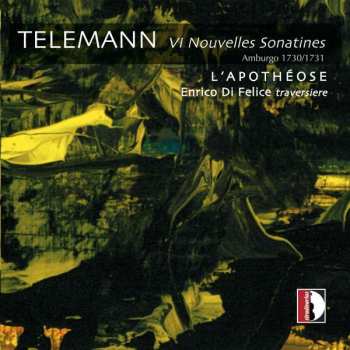 Album Georg Philipp Telemann: Sonatinen Nr.1-6 Für Flöte,cello & Cembalo