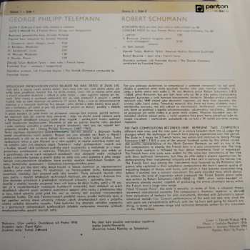 LP Georg Philipp Telemann: Suita F Dur Pro 2 Lesní Rohy, Smyčce A Cembalo - Koncertní Kus Pro Čtyři Lesní Rohy A Velký Orchestr Op. 86 434750
