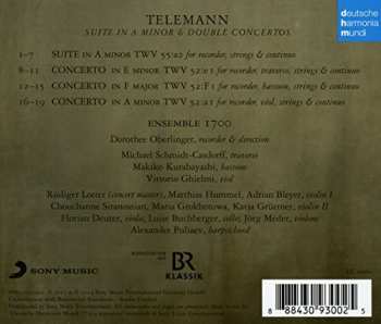 CD Georg Philipp Telemann: Suite In A Minor & Double Concertos 119735