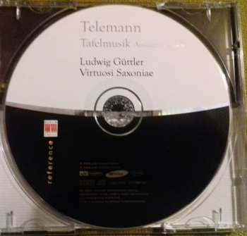CD Georg Philipp Telemann: Tafelmusik : Auszuge Extracts 523711
