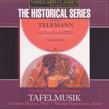Georg Philipp Telemann: Tafelmusik (Production III)