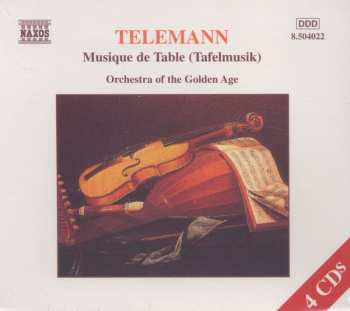 Album Georg Philipp Telemann: Tafelmusik Vol.1-4