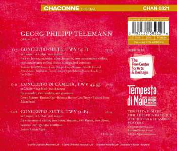 CD Georg Philipp Telemann: The Concerti-En-Suite 354447
