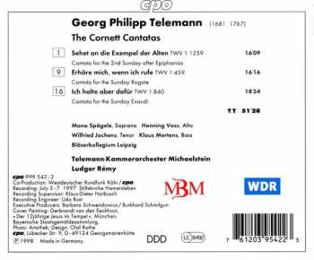 CD Georg Philipp Telemann: The Cornett Cantatas 112189