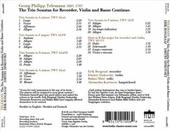 CD Georg Philipp Telemann: Trio Sonatas 329834