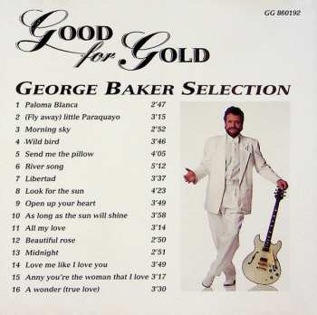 CD George Baker Selection: Good For Gold