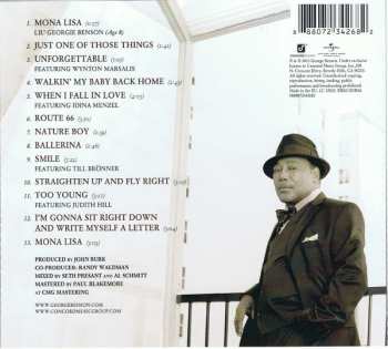 CD George Benson: Inspiration - A Tribute To Nat King Cole 18070