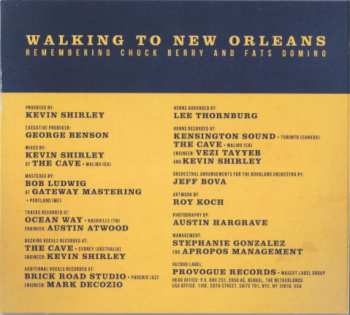 CD George Benson: Walking To New Orleans (Remembering Chuck Berry And Fats Domino) DIGI 323696