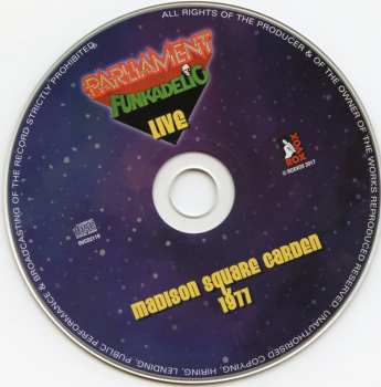 CD George Clinton: Live... Madison Square Garden 1977 510617