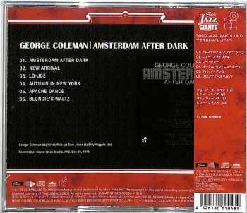 CD George Coleman: Amsterdam After Dark LTD
