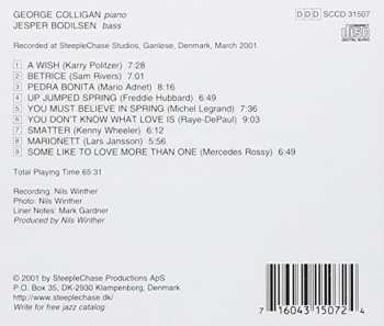 CD George Colligan: A Wish 506193