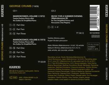 2CD George Crumb: Makrokosmos I‎–III 332998