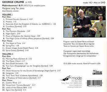 CD George Crumb: Makrokosmos I & II 438372