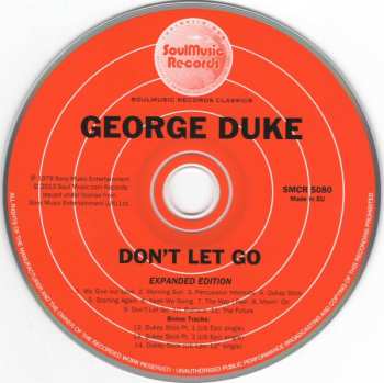 CD George Duke: Don't Let Go 326212