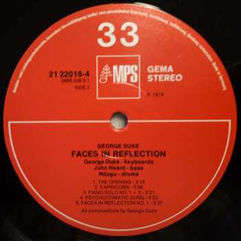 LP George Duke: Faces In Reflection 74250