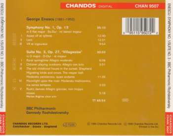 CD George Enescu: Symphony No. 1 – Suite No. 3 'Villageoise' 329480