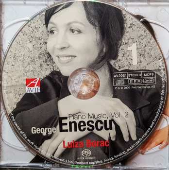 2SACD George Enescu: The Two Piano Sonatas, Nocturne, Prelude And Fugue, Pièce Sur Le Nom De Fauré, Scherzo 467288