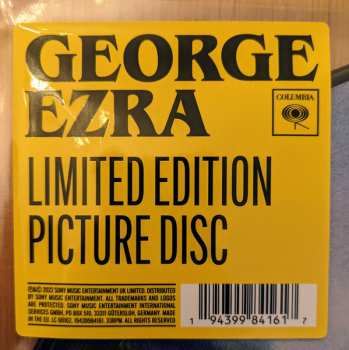 LP George Ezra: Gold Rush Kid LTD | PIC 521383