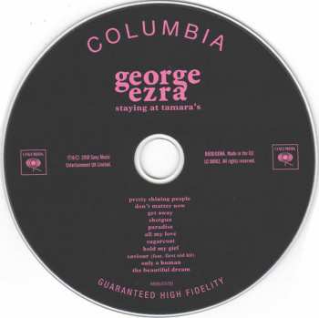 CD George Ezra: Staying At Tamara's 34436