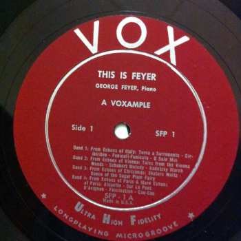 LP George Feyer: This Is Feyer 540923