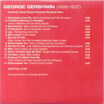 10CD/Box Set George Gershwin: 1898-1937