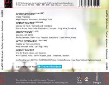 CD George Gershwin: Cantilène DIGI 475766