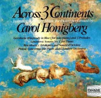 Album George Gershwin: Carol Honigberg - Across 3 Continents