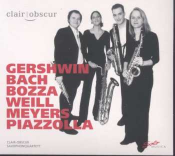 CD Clair-Obscur Saxophonquartett: Clair-Obscur Saxophonquartett 431274