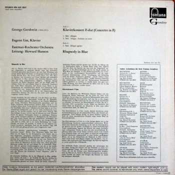LP George Gershwin: Concerto In F / Rhapsody In Blue 425645