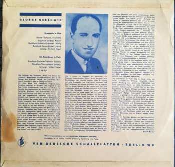 LP George Gershwin: Rhapsodie In Blue / Ein Amerikaner In Paris 521583